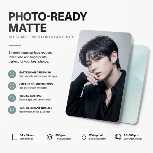 Matte Photocard